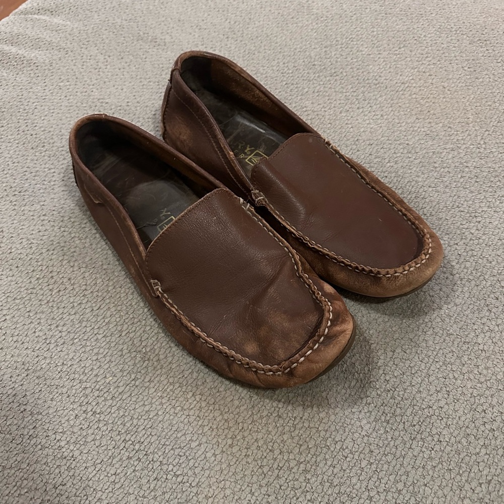 Brown Leather Loafers